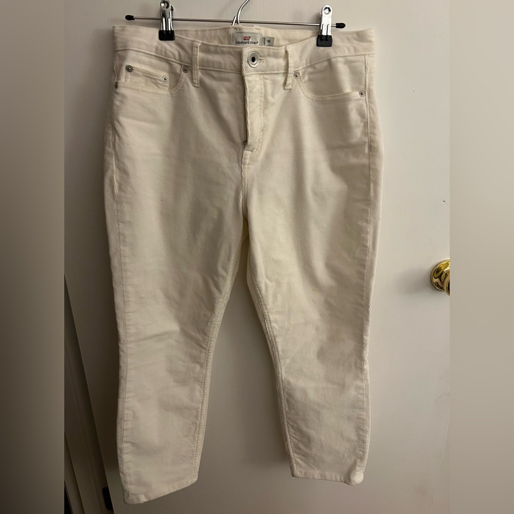 Vineyard Vines - white corduroy jeans size 30